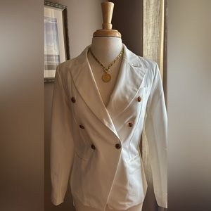 Classic Cream ( not bright white or white more cream ) Blazer.